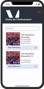 Venio - Point d'accueil screenshot 2
