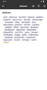 Synonyms French Offline screenshot 1