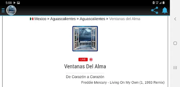 Ventanas Del Alma: Radio vivo screenshot 2