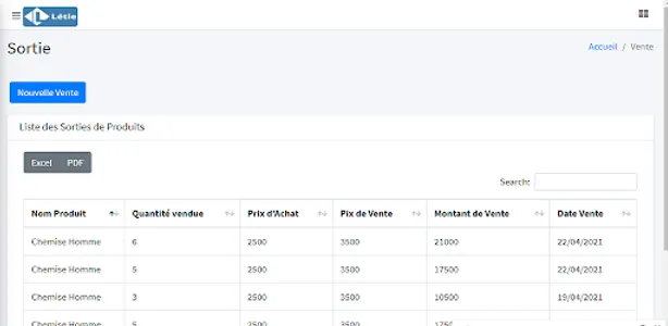 Letie screenshot 1