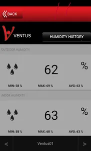 Ventus BT Weather Station screenshot 2