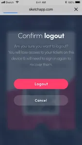 Venueserve Wallet screenshot 2