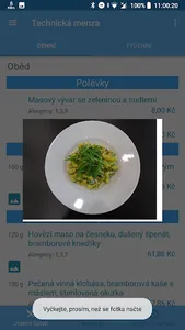 Menza ČVUT screenshot 1