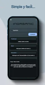 Nomenclatura Inorgánica screenshot 1