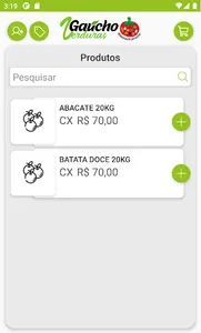 Gaúcho Verduras screenshot 1