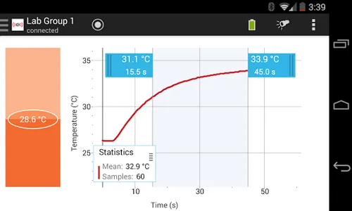 Vernier Go Wireless screenshot 4