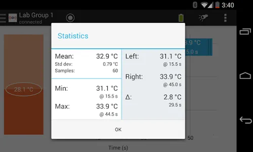 Vernier Go Wireless screenshot 5