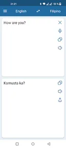 Filipino English Translator screenshot 1