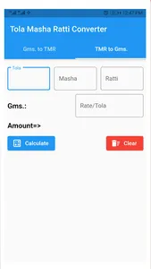 Tola Masha Ratti Converter screenshot 13