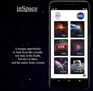 inSpace - Space with NASA, ISS screenshot 0