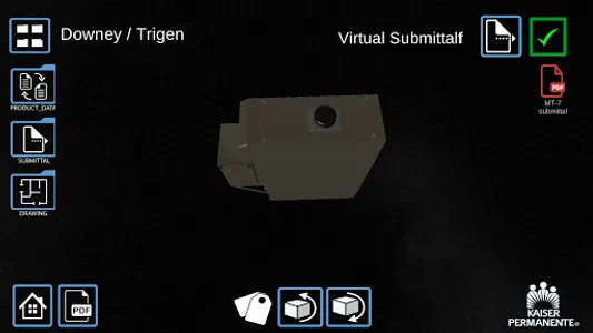 3DVES vSubmittal screenshot 1