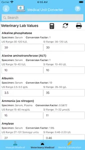 Medical Unit Converter screenshot 2