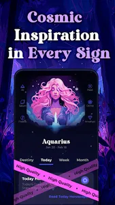 Zodiac & Horoscope: CosmicVibe screenshot 1