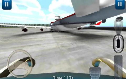 3D airport bus parking screenshot 3