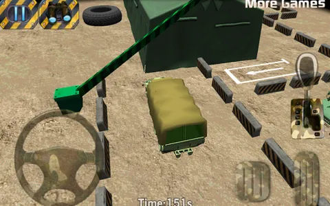 Army parking 3D - Parking game screenshot 2