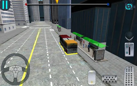 3D City driving - Bus Parking screenshot 1