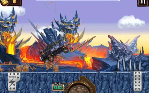 Monster Car Hill Racer screenshot 3