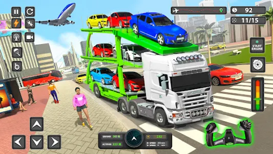 Airplane Pilot Car Transporter screenshot 15