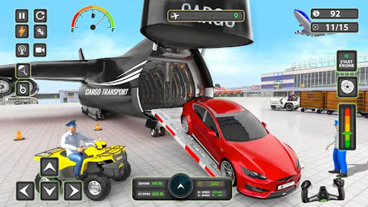 Airplane Pilot Car Transporter screenshot 4