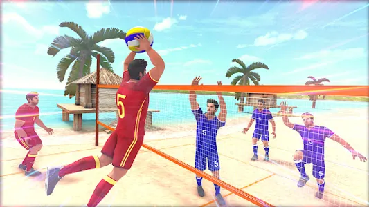 Volleyball 3D Offline Sim Game screenshot 1