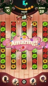 Flower Blossom Jam - A Match 3 screenshot 10