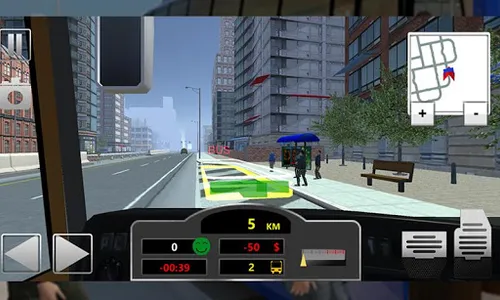 Bus Driver 3D 2015 screenshot 0