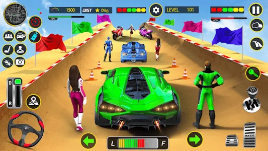 GT Car Stunts Ramp Car Games screenshot 12