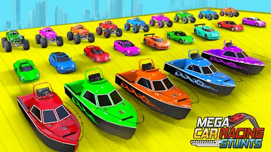 GT Car Stunts Ramp Car Games screenshot 7