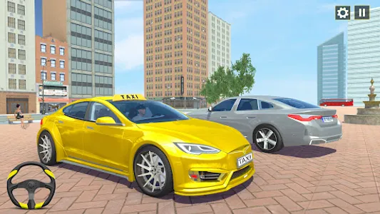 Taxi Simulator : Taxi Games 3D screenshot 2