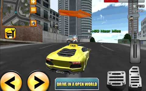 Crazy Driver Taxi Duty 3D screenshot 0