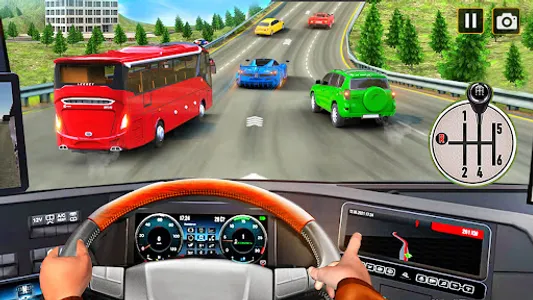 City Coach Bus Driving Game screenshot 0