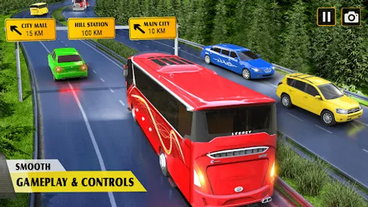 City Coach Bus Driving Game screenshot 10