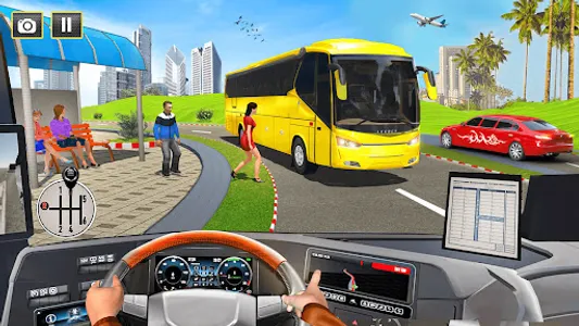 City Coach Bus Driving Game screenshot 11