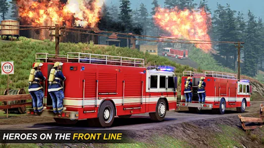 Fire Engine Truck Simulator screenshot 7