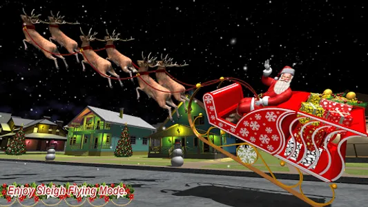 Christmas Flying Santa Gift screenshot 11