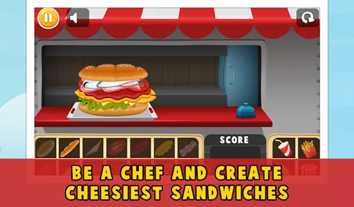 Chef Hamburger Maker screenshot 5