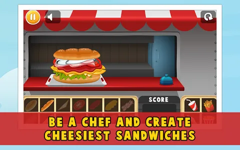 Chef Hamburger Maker screenshot 9