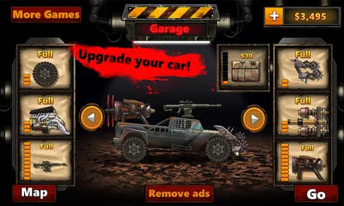 Monster Car Hill Racer 2 screenshot 1