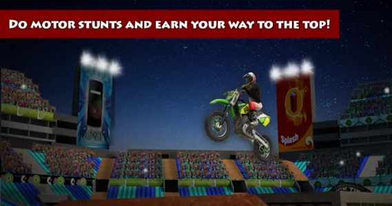 3D Motor Bike Stunt Mania screenshot 8