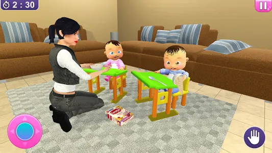 Real Twins Baby Simulator 3D screenshot 5