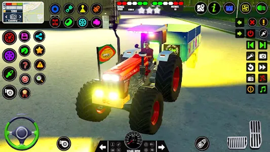 Indian Tractor Farming Games screenshot 1