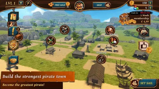 Ships of Battle Age of Pirates screenshot 3