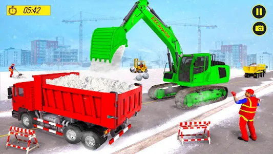 Snow Offroad City Construction screenshot 0