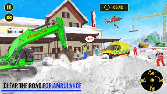 Snow Offroad City Construction screenshot 1