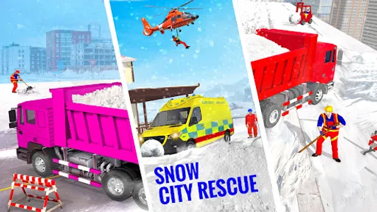 Snow Offroad City Construction screenshot 3