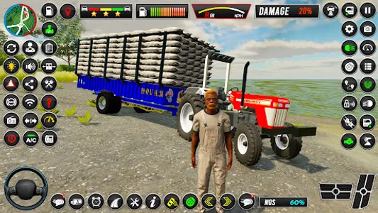 Tractor Farming Real Simulator screenshot 17