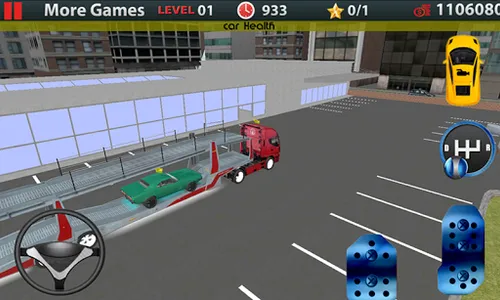 Truck Parking: Car Transporter screenshot 1