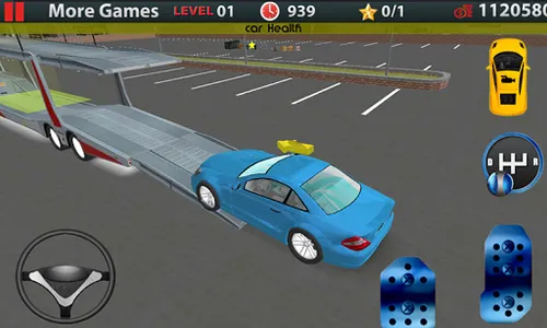 Truck Parking: Car Transporter screenshot 4