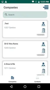 VG Contact screenshot 1