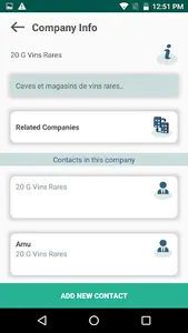 VG Contact screenshot 2